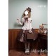 Alice Girl Bear Chocolate Blouse(2nd Pre-Order/Full Payment Without Shipping)